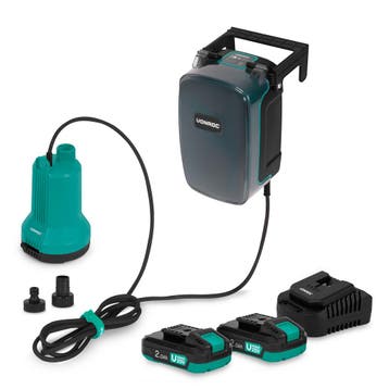 Accu Dompelpomp 20V - 90W – 4.500 l/h, 0,8 bar – vlakzuigend, Verzenden, Nieuw