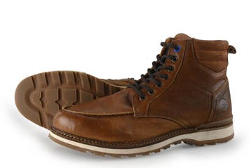 Travelin Veterboots in maat 44 Cognac, Overige kleuren, Verzenden, Boots, Zo goed als nieuw