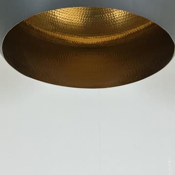 TweedehandsTom Dixon Beat Stout hanglamp, zwart - messing, Ophalen of Verzenden, Gebruikt