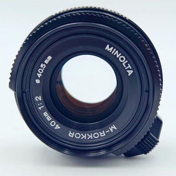 Minolta M-Rokkor 40mm f/2 - Leica M-Mount (CLAd) Prime ->