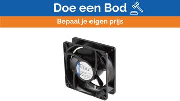 Bieden: EBM papst AC ventilator square 4650NU, Ophalen of Verzenden, Nieuw, Kombuis en Sanitair, Zeilboot of Motorboot