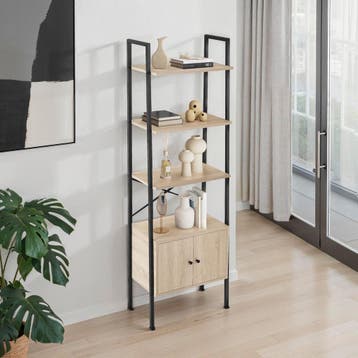 Wandrek Brentwood 57,5x34x173cm, Verzenden, Nieuw