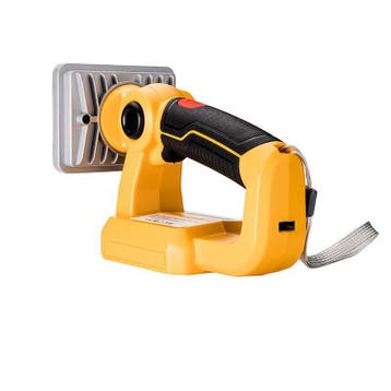 Bouwlamp zaklamp ledlamp past op Dewalt accu 18V en 20V, Verzenden, Nieuw