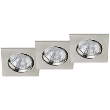 LED Spot 3 Pack - Inbouwspot - Trion Paniro - Vierkant 5W -, Ophalen of Verzenden, Nieuw