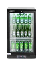 Arktic Barkoelkast | 108L | Zwart | +2°C/+10°C | Geforceerd, Ophalen of Verzenden, Nieuw