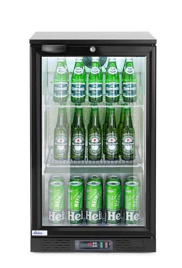Arktic Barkoelkast | 108L | Zwart | +2°C/+10°C | Geforceerd, Ophalen of Verzenden, Nieuw