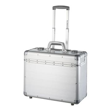 Alumaxx Pilotenkoffer DISCOVERY Trolley – 15,6 inch – Zilver, Verzenden, Nieuw