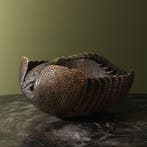 Gordeldier Mandje Antiek Taxidermie Opgezette Dieren By Max, Verzamelen, Dierenverzamelingen, Ophalen of Verzenden, Nieuw, Wild dier