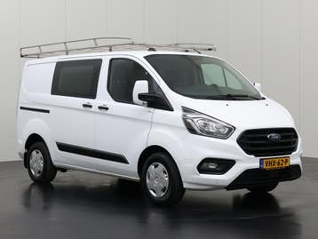 Ford Transit Custom 2.0TDCI Imperiaal | Trekhaak | Euro 6, Gebruikt, Euro 6, Wit, Dealer onderhouden