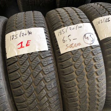 2 x Sava 185-70-14 4 Seizoenbanden 6,5mm, Auto-onderdelen, Banden en Velgen, 14 inch, Gebruikt, All Season, Band(en)