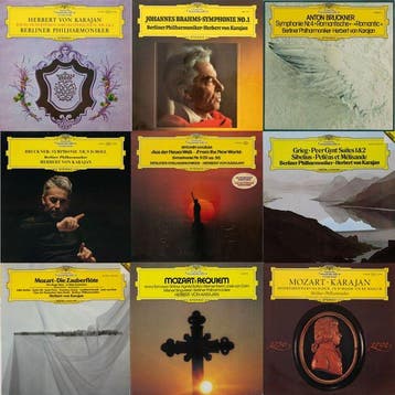 Herbert von Karajan - 22 Vinyl Albums and 2 Vinyl Boxsets -, Nieuw in verpakking