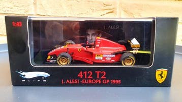 Hot Wheels 1:43 - Model raceauto - Ferrari 412 T2, Nieuw