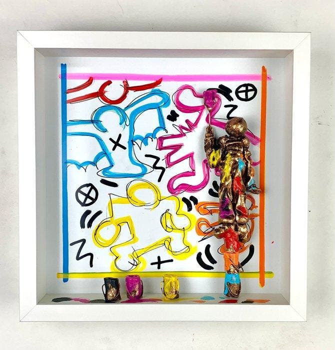 Bernard Saint-Maxent - Colors Harring, Antiek en Kunst, Kunst | Schilderijen | Modern