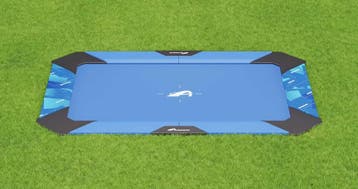 Flat to the ground Trampoline Rechthoekige Akrobat XCITYX, Ophalen of Verzenden, Nieuw