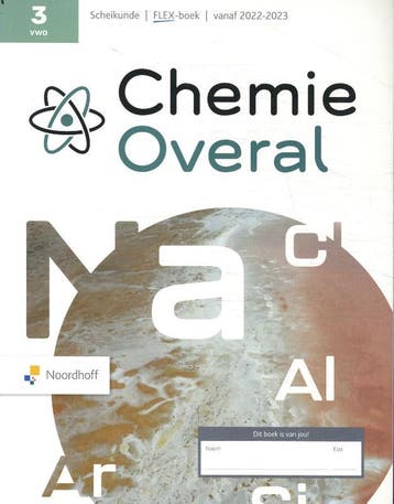 3 vwo / Chemie Overal / Flex boek 9789001278281, Verzenden, Zo goed als nieuw