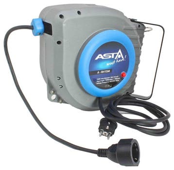 230 Volt Stroomhaspel 15 Meter X 1.5mm2 - Kabelhaspel Automa, Ophalen of Verzenden, Nieuw, Universele onderdelen