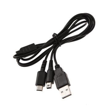 USB Oplaadkabel voor DSi / DSi (XL) / 3DS (XL) / 2DS / New, Spelcomputers en Games, Ophalen of Verzenden, Zo goed als nieuw