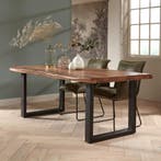 *WOONWINKEL* Tower Living Nicosia Boomstamtafel Mangohout 24, Verzenden, Nieuw