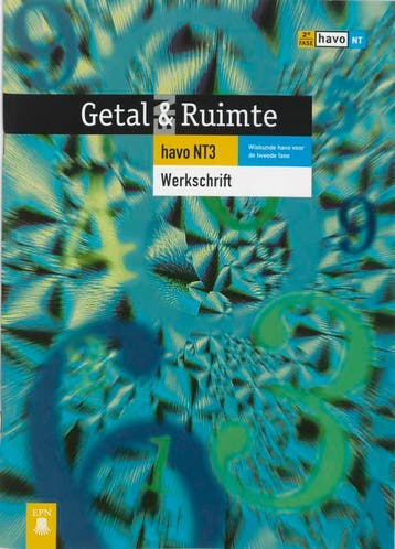 Getal & ruimte Havo NT3 Werkschrift - R.A.J. Vuijk, Verzenden, Zo goed als nieuw, R.A.J. Vuijk