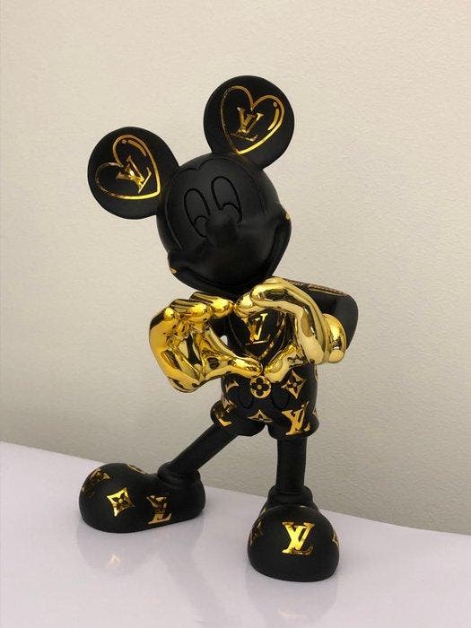 GF Exclusives - Louis Vuitton x Mickey Mouse Love, Antiek en Kunst, Kunst | Designobjecten