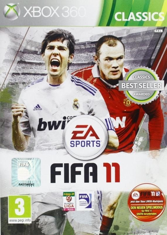 Fifa 11 (Classics) (Xbox 360), Spelcomputers en Games, Games | Xbox 360, Gebruikt, Verzenden