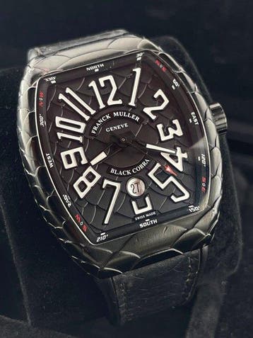 Franck Muller - Vanguard Black Cobra - V 45 SC DT - Heren -, Nieuw