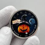 Canada. 5 Dollars 2020 – Halloween: Spooky Fun – 1 oz Silver
