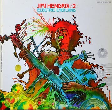 LP gebruikt - Jimi Hendrix - Electric Ladyland, Verzenden, Zo goed als nieuw, Overige formaten