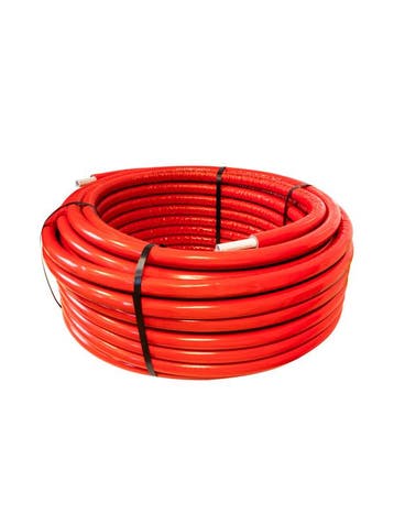 valsir 16x2 geisoleerde buis 6mm isolatie 50mtr per rol rood, Doe-het-zelf en Verbouw, Ophalen of Verzenden, Nieuw, Overige typen