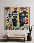 Timo Wedell - Stammes Ritual - XXL - Basquiat Style