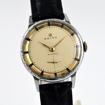 Seiko - Vintage Hand-Winding 15 Jewels Small Second - Zonder