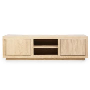 TV Meubel Helsinki 160cm - Naturel - 96283 - tv-meubels, Nieuw, Overige materialen