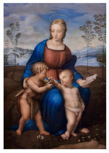 Girolamo Tubino (1805–1879) Madonna del Cardellino (after