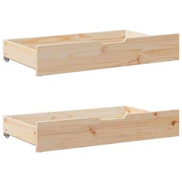 Bedlades 90x55cm set | Massief Grenen | Retourdeal 35%, 90 cm, Ophalen of Verzenden, Zo goed als nieuw, Modern