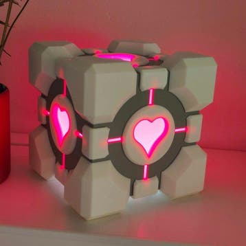 Custom Item - Portal - Weighted Companion Cube - Lighted -, Nieuw
