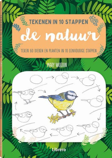 De natuur / Tekenen in 10 stappen - Mary Woodin, Verzenden, Zo goed als nieuw, Mary Woodin