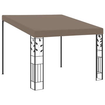 vidaXL Wandprieel 3x3x2,5 m taupe, Verzenden, Nieuw
