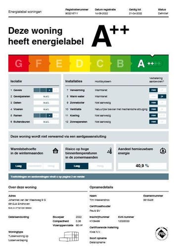 Te huur: Appartement Johannes van der Waalsweg in Eindhoven, Noord-Brabant, Eindhoven, Appartement