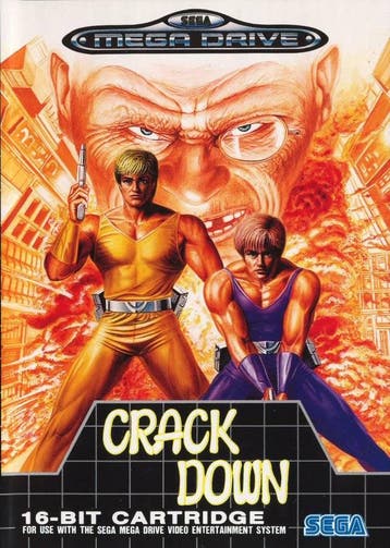 Crack Down (Sega MegaDrive), Spelcomputers en Games, Games | Sega, Verzenden, Gebruikt