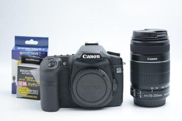 Canon EOS 40D + EF-S 4-5.6/55-250mm IS II Digitale reflex, Nieuw