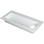 INK Kraft Wastafel Enkele Bak Zonder Kraangat - 1000x450x10, Ophalen of Verzenden, Nieuw