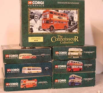 Corgi 1:50 - Modelauto (7) - Connoisseur collection of Buses, Nieuw