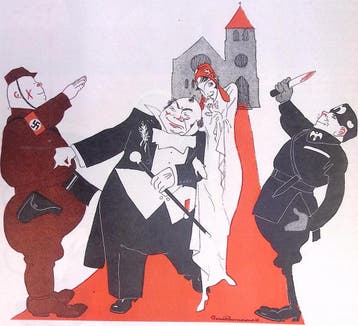 Het moderne huwelijk op spotprent (lijst optie, Lithos), Verzenden