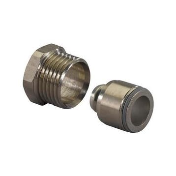 Heimeier Knelset Alu/Pex - 1/2 voor buis 16mm, Verzenden, Nieuw