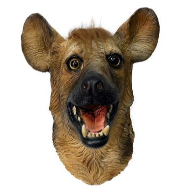 Hyena masker Deluxe, Verzenden, Nieuw