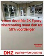 160m2_30kg 2K Epoxy GARAGEVLOER coating Betoncoating Verf, Verzenden, Nieuw, Verf, 20 liter of meer