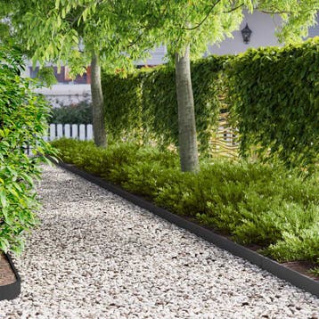 vidaXL Gazonrand met omgebogen bovenrand 10 st 103x10cm, Tuin en Terras, Verzenden, Nieuw