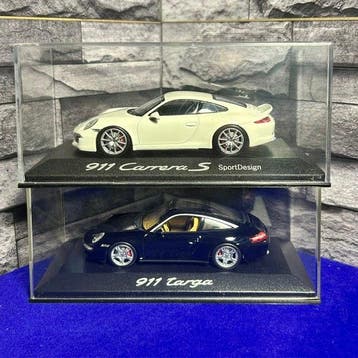 Minichamps 1:43 - Modelauto - Minichamps - Lotto 2 Modellini, Nieuw