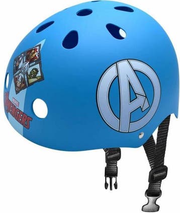Marvel Skatehelm Avengers Blauw Maat 54/60 Cm, Ophalen of Verzenden, Nieuw, Marvel