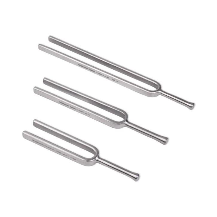 Stemvork 128 herz RVS, Diversen, Verpleegmiddelen, Nieuw, Verzenden